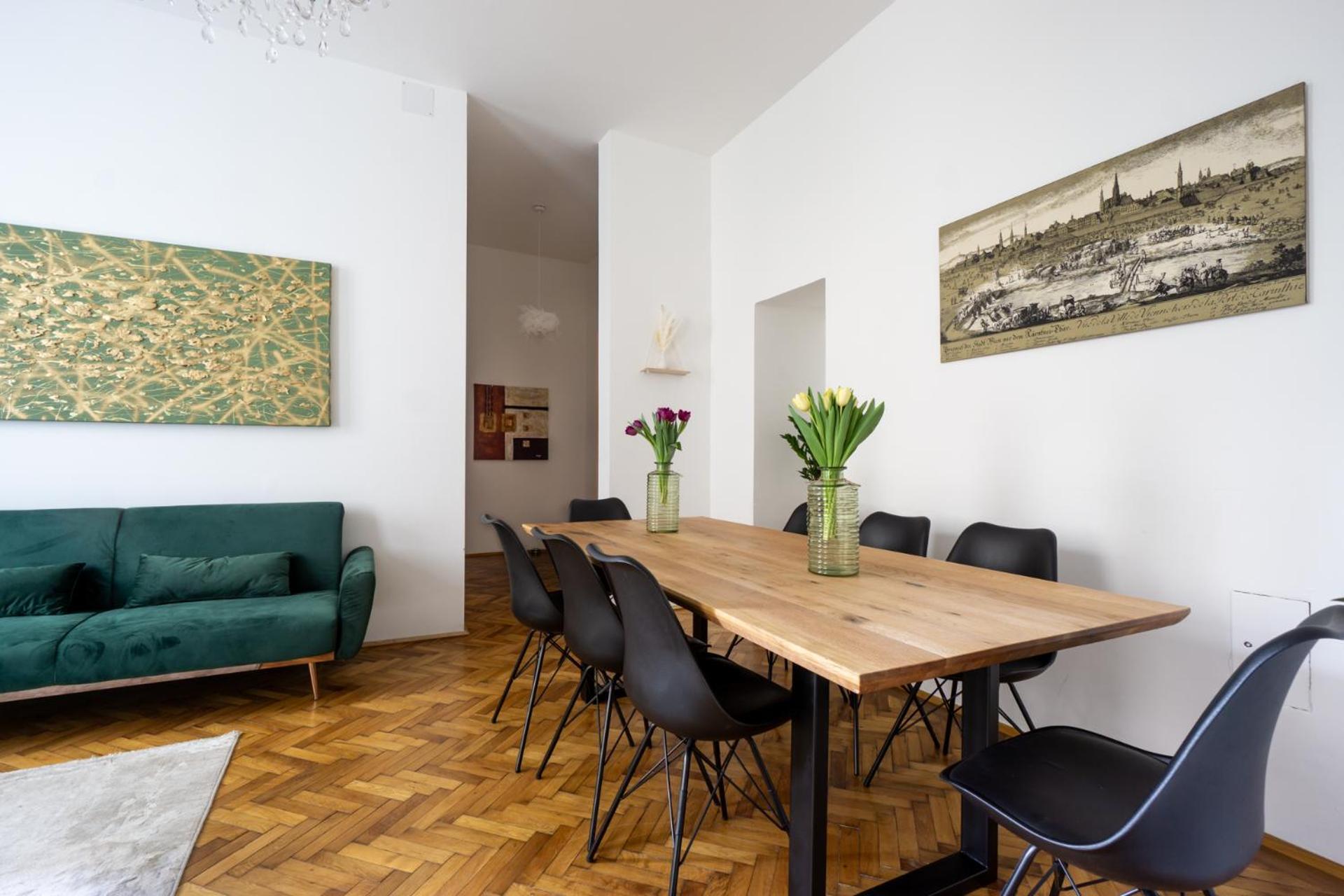 Central Apartment In Viennese Old Building Exteriör bild